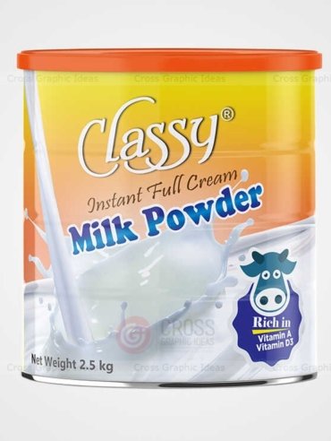 milk powder packaging design