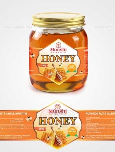 honey bottle design