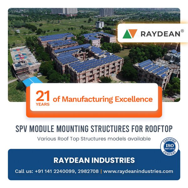Solar Module Mounting Structure Manufacturing Company. RAYDEAN