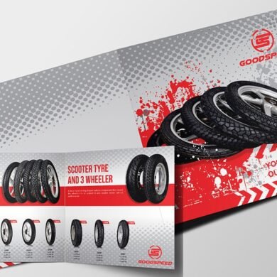Goodspeed Tyres Brochure Designing