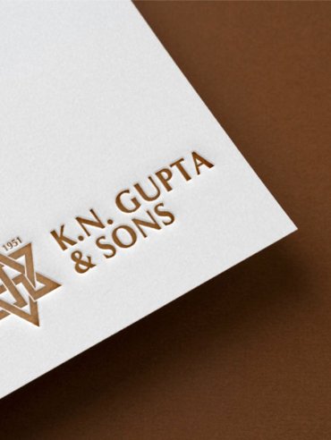 K.N Gupta & Sons-logo-designed-by-CrossGraphicIdeas