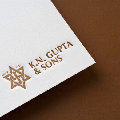 K.N Gupta & Sons-logo-designed-by-CrossGraphicIdeas