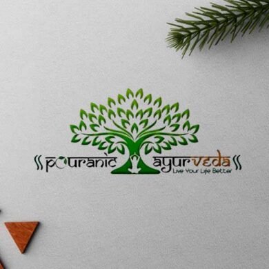 Pouranic-Ayurveda-logo-design-services